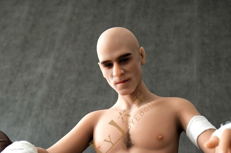 Allure Head - Male Sex Doll Head - M16 Compatible - Tan Neodoll Allure Head - Male Sex Doll Head - M16 Compatible - Tan Neodoll