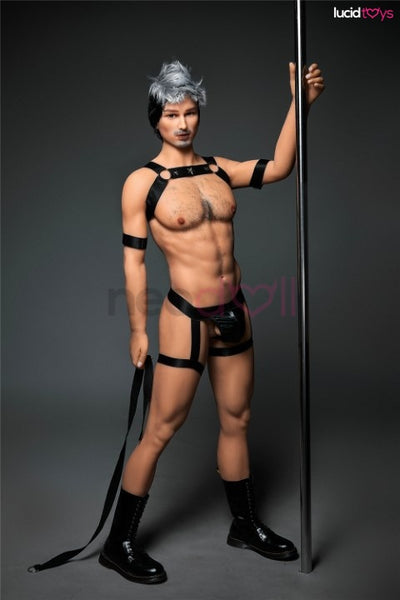 Sex Doll Kelvin | Male | 175cm Height | Tan Skin | Shrug & Standing | Neodoll Racy
