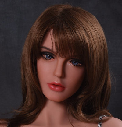Zelex Head - Sex Doll Head - M16 Compatible - Tan