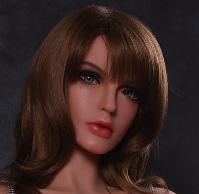 Zelex Head - Sex Doll Head - M16 Compatible - Tan