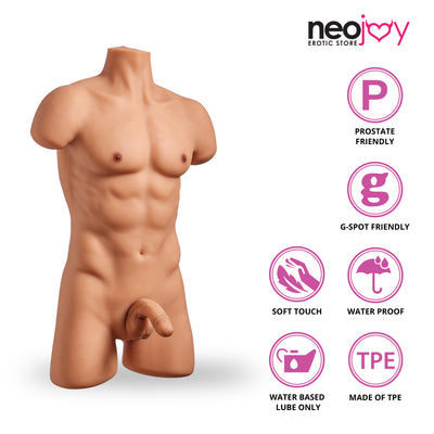 Neodoll Irontech - Male Body Torso - Tan