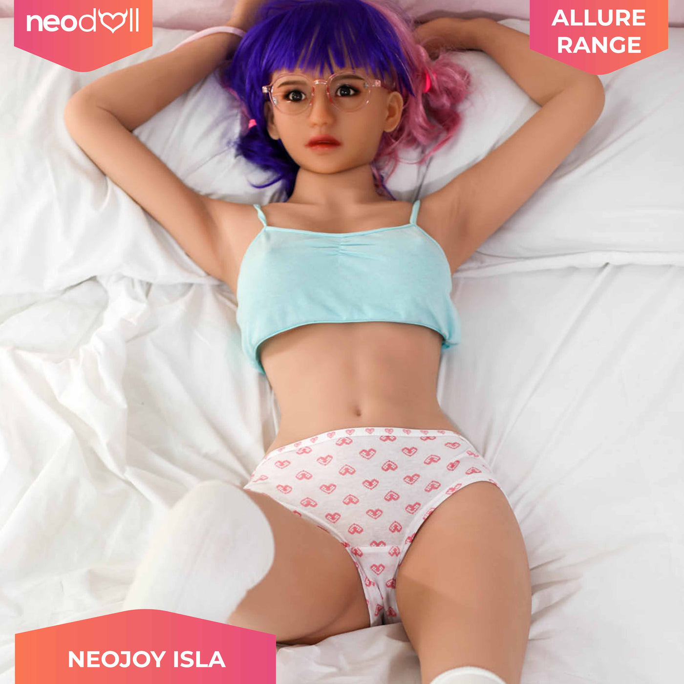 Neodoll Allure - Isla - Silicone TPE Hybrid Sex Doll - 166cm - Tan