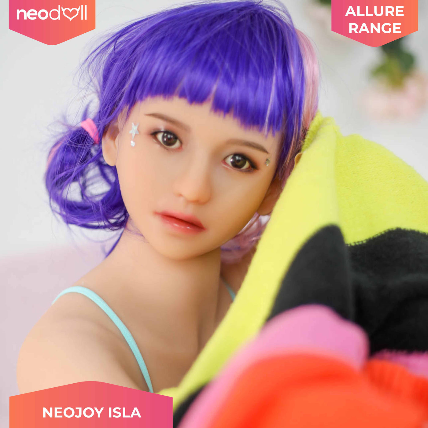 Neodoll Allure - Isla - Silicone TPE Hybrid Sex Doll - 166cm - Tan