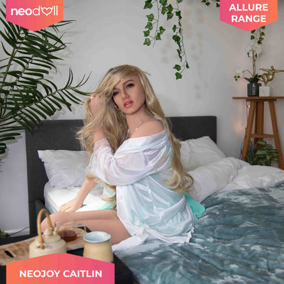 Neodoll Allure - Caitlin - Silicone TPE Hybrid Sex Doll - 166cm - Tan