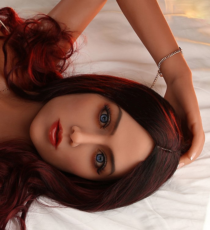 Firedoll -Jocelyn- Sex Doll Head - M16 Compatible -Tan