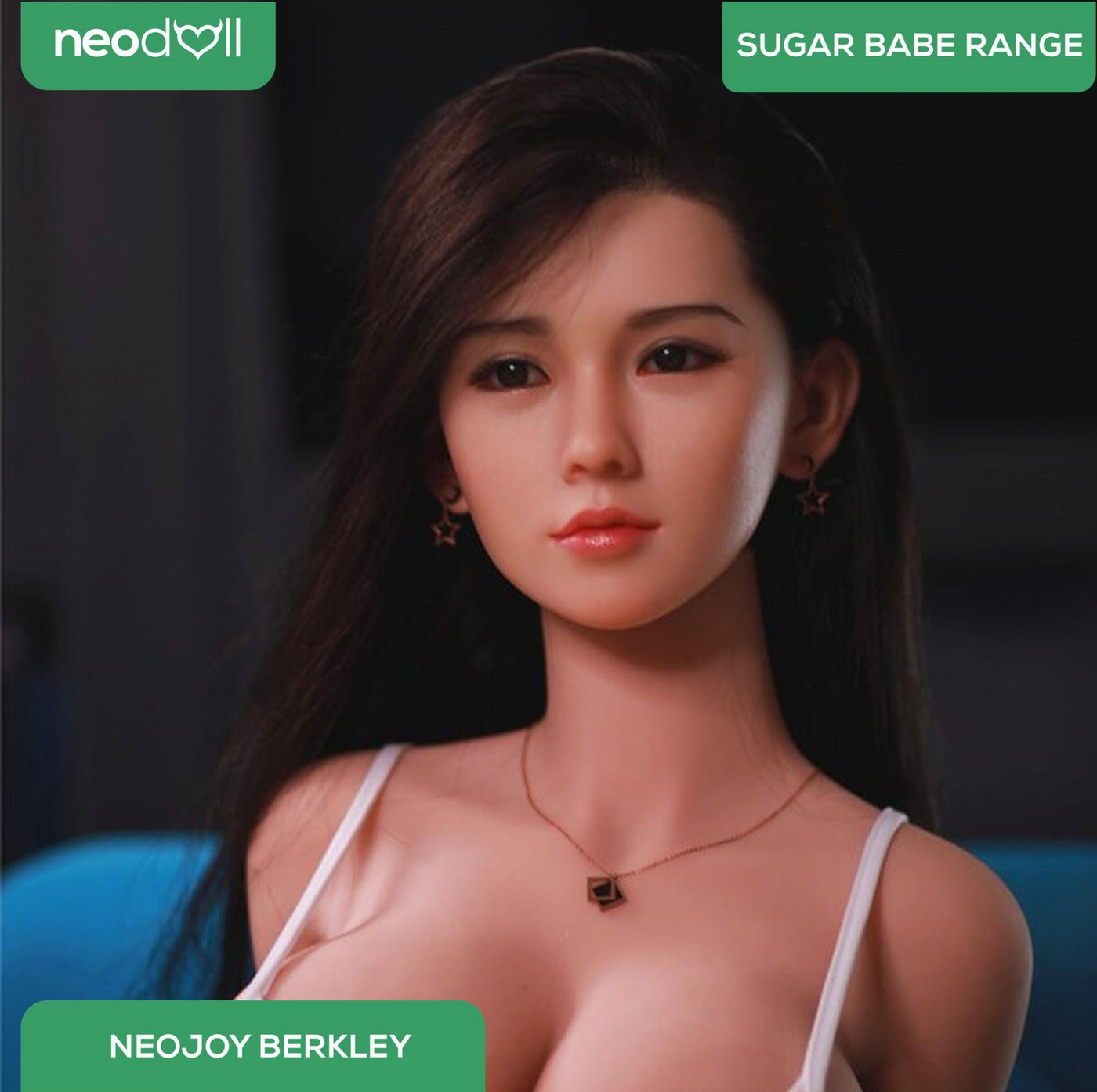 Neodoll Sugar Babe - Berkley - Realistic Sex Doll - Gel Breast - Uterus - 161cm - Natural