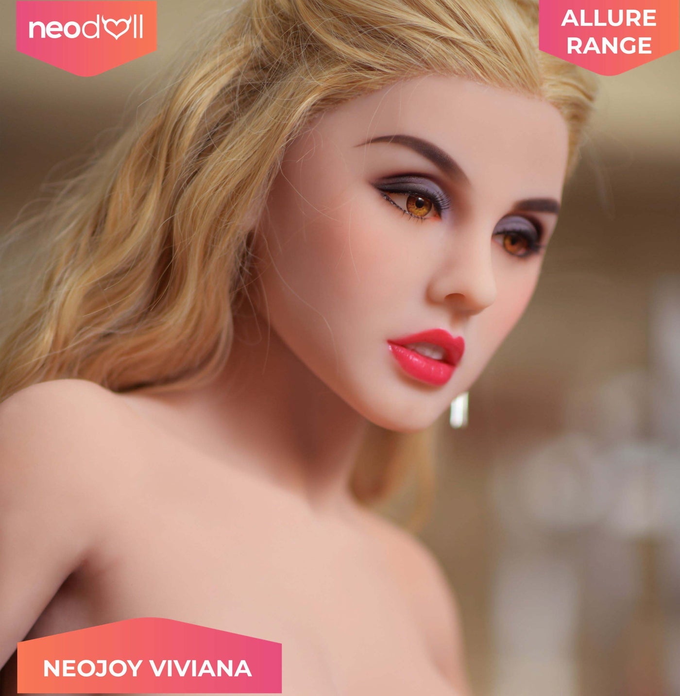 Neodoll Allure Viviana - Realistic Sex Doll - 150cm - Tan