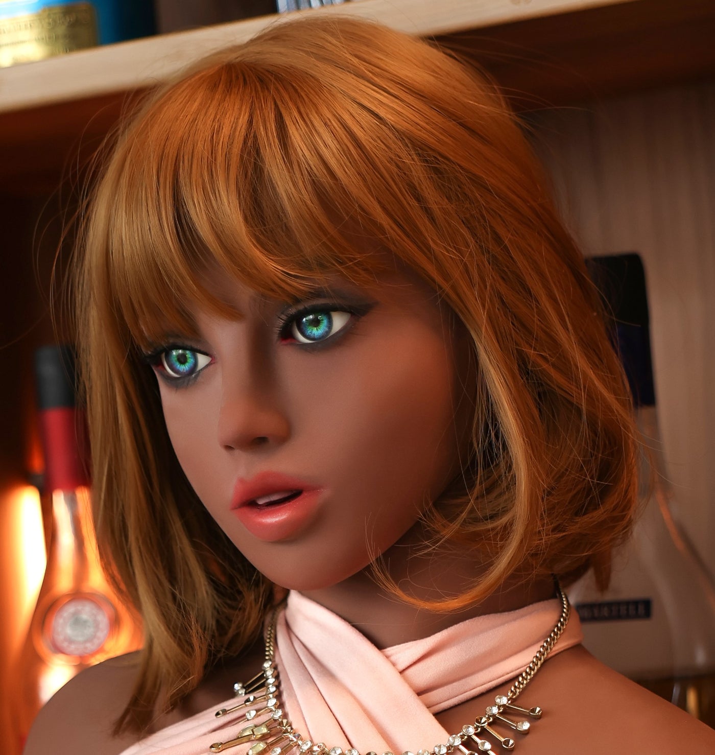 Neodoll Girlfriend - Mara - Sex Doll Head - Black