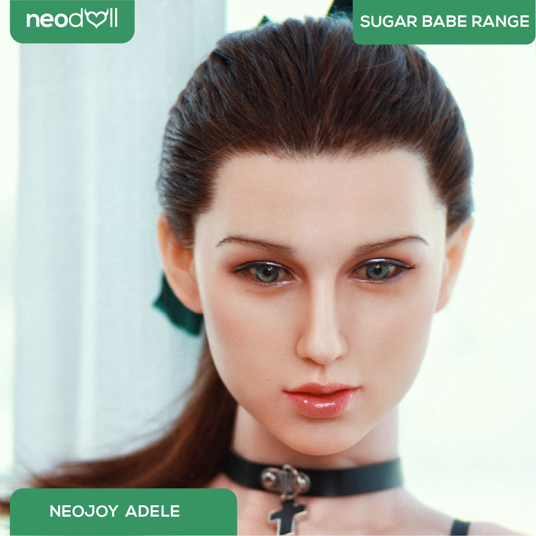Neodoll Sugar Babe - Adele - Silicone TPE Hybrid Sex Doll - Gel Breast - Uterus - 164cm - Natural