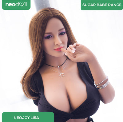 Neodoll Sugar Babe - Big Breast Lisa - Realistic Sex Doll - Gel Breast - Uterus - 153cm - Natural