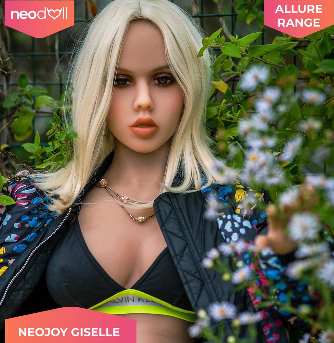 Sex Doll Giselle | 150cm Height | Tan Skin | Shrug & Standing | Neodoll Allure