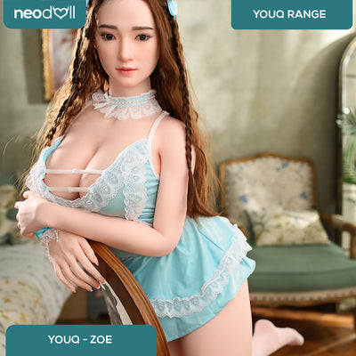 Youqdoll - Zoe - Realistic Full Silicone Sex doll - 163cm - Natural