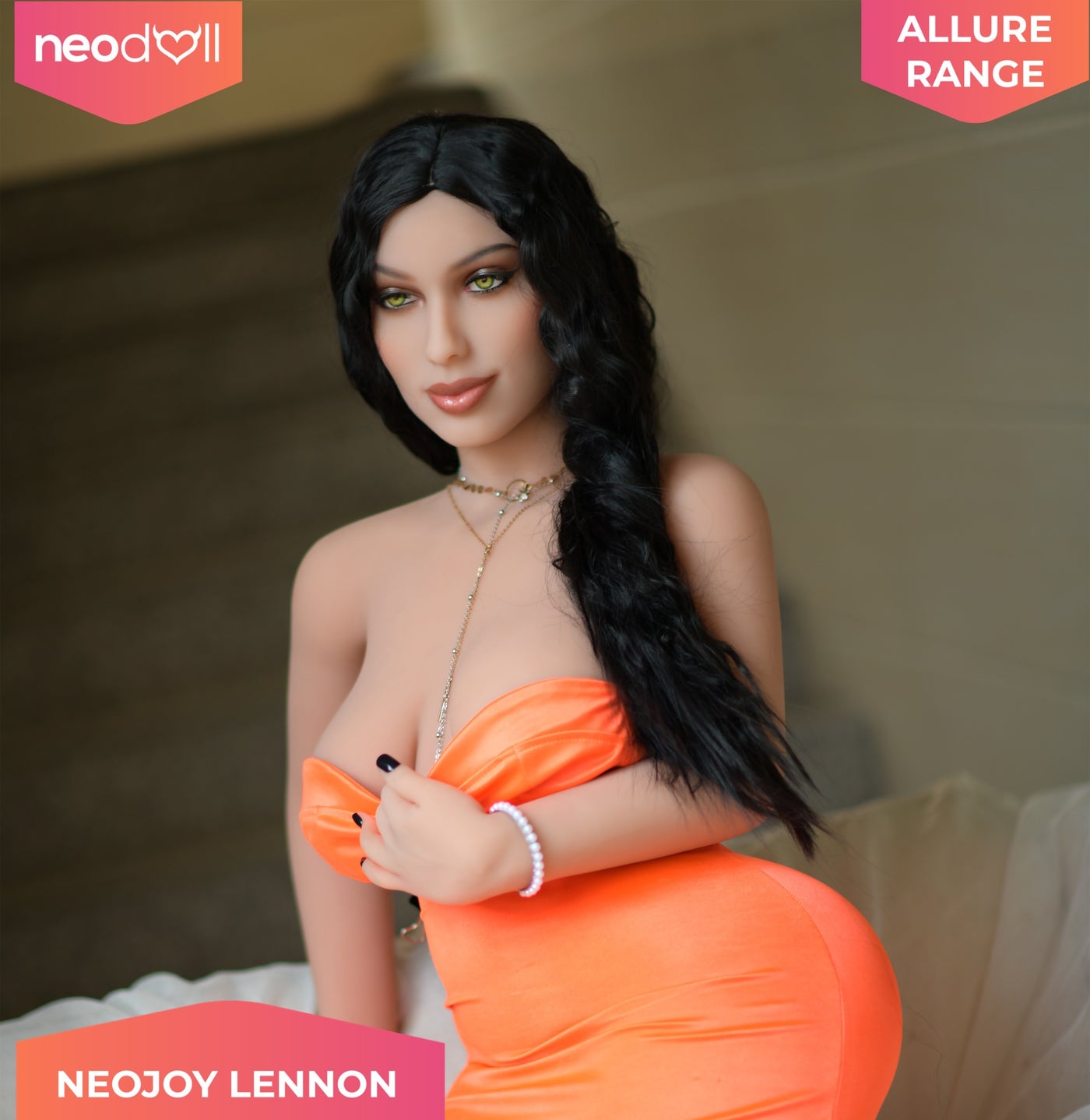 Sex Doll Lennon | 151cm Height | Tan Skin | Fat Body | Neodoll Allure
