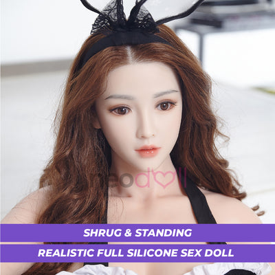 CST Doll - Alessandra - Full Silicone Sex Doll - 165cm - Natural