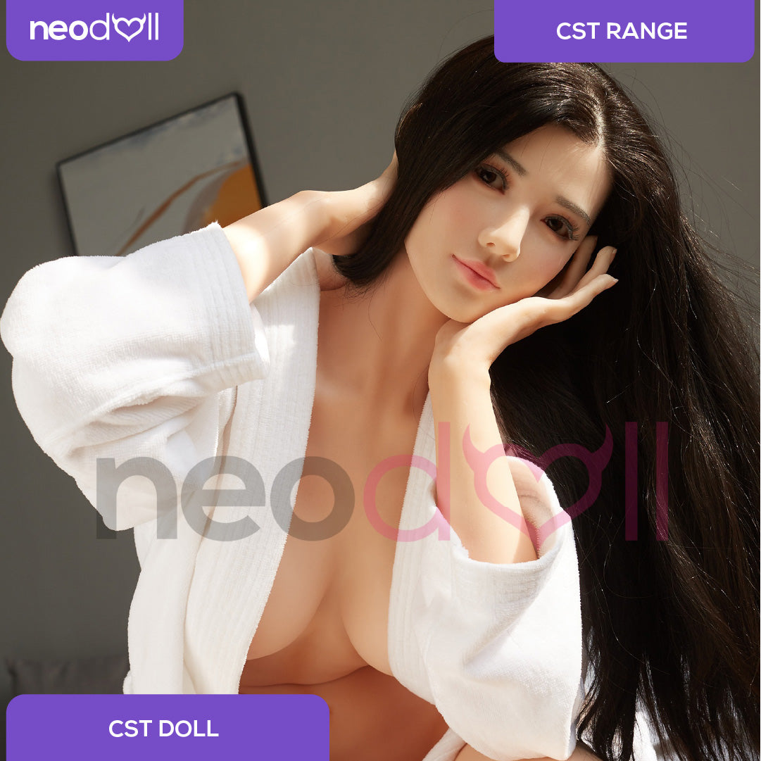 Full Silicone Sex Doll Harlow | 160cm Height | Natural Skin | Shrug & Standing | CST Doll