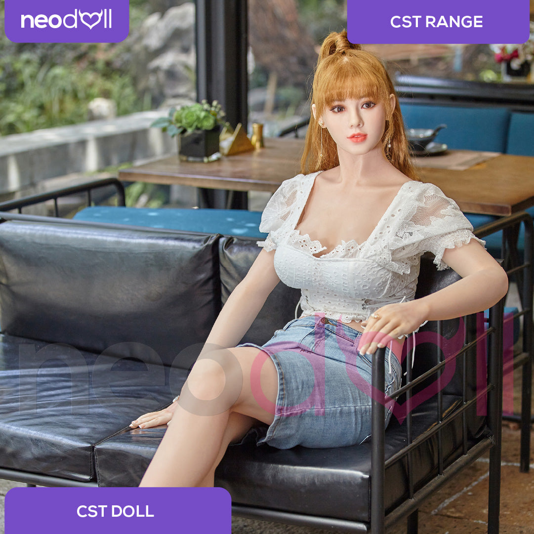 Full Silicone Sex Doll Kinley | 165cm Height | Natural Skin | Shrug & Standing | CST Doll