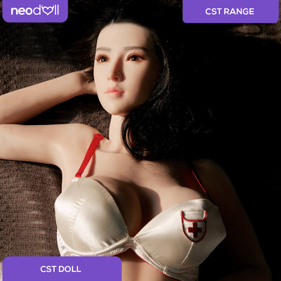 Full Silicone Sex Doll Serenity | 160cm Height | Natural Skin | Shrug & Standing | CST Doll