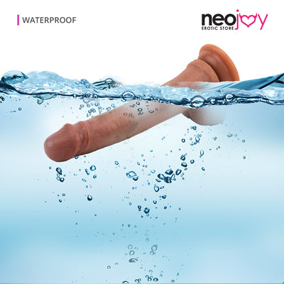 Neojoy - Realstic Silicone Dildo With Suction Cup - Skin - 20.5cm