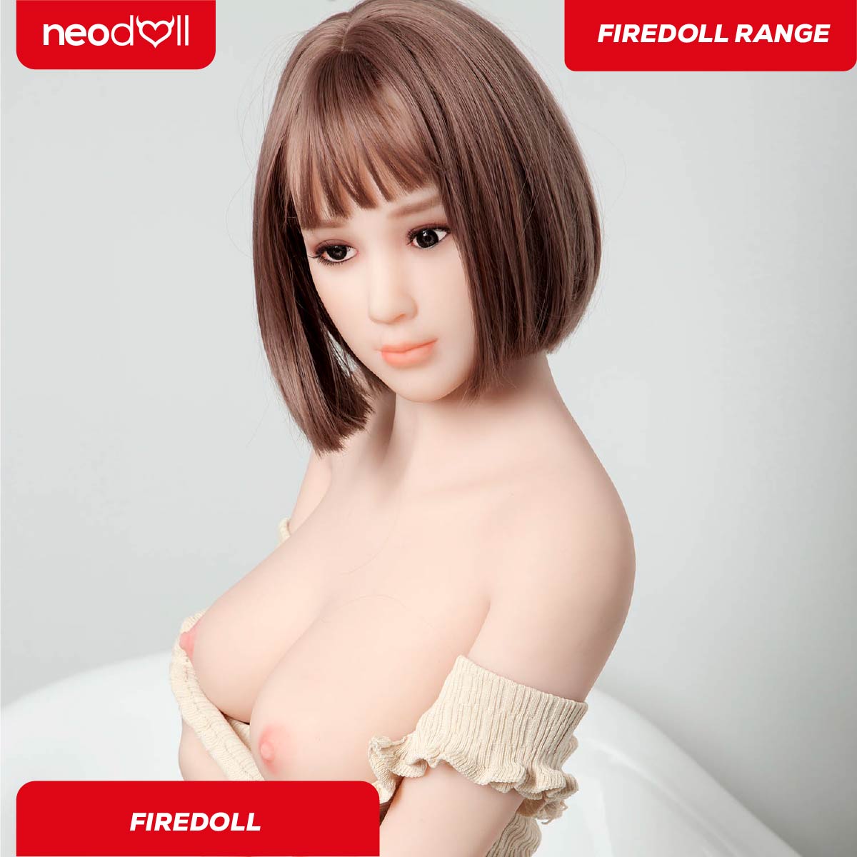 Sex Doll Jilian | 163cm Height | Natural Skin | Shrug & Standing | Neodoll Firedoll