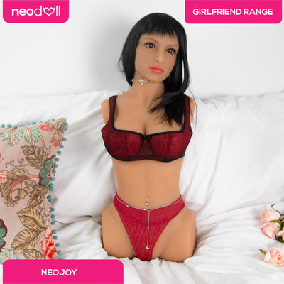 Neojoy Easy Torso With Girlfriend Alexandra Head - Realistic Sex Doll Torso With Head Connector - Tan - 17kg