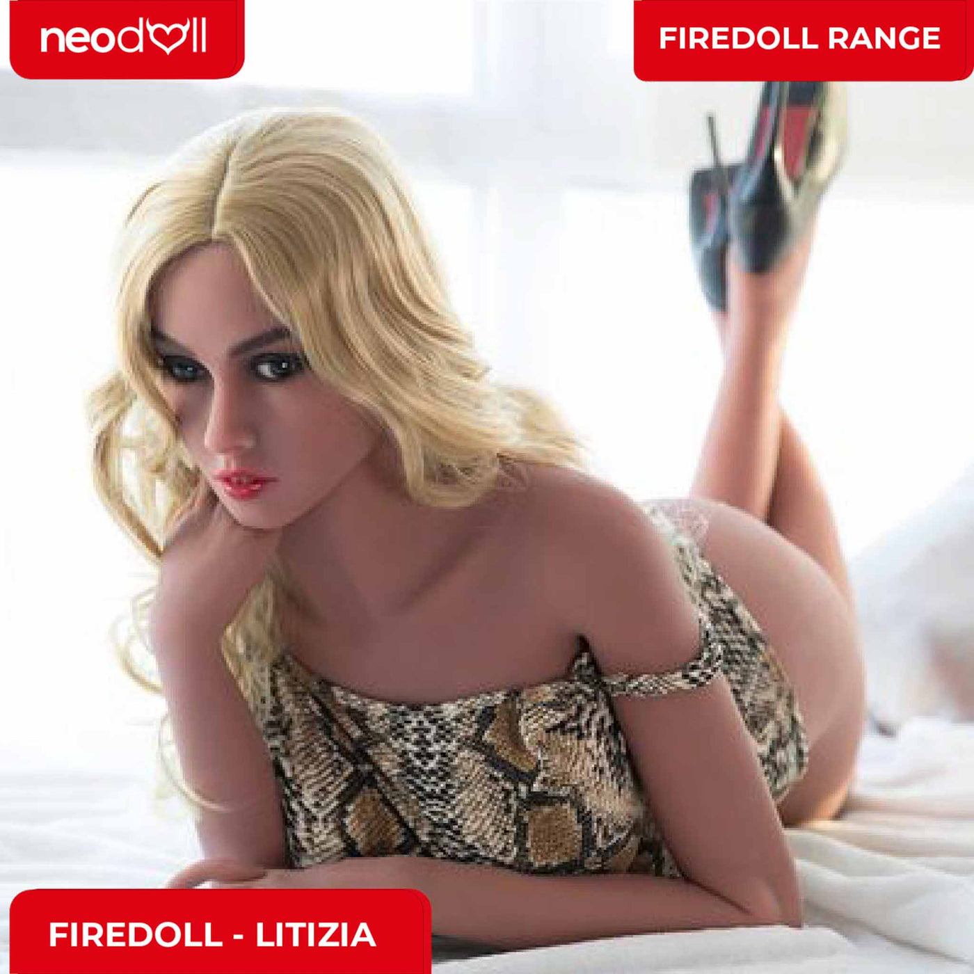Sex Doll Litizia | 163cm Height | Light Tan Skin | Shrug & Standing | Neodoll Firedoll