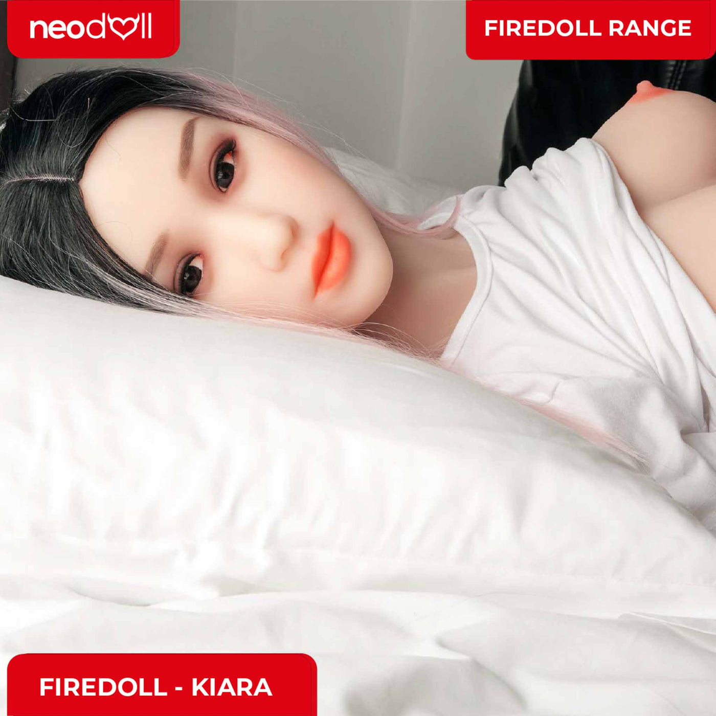 Sex Doll Kiara | 166cm Height | Natural Skin | Shrug & Standing | Neodoll Firedoll