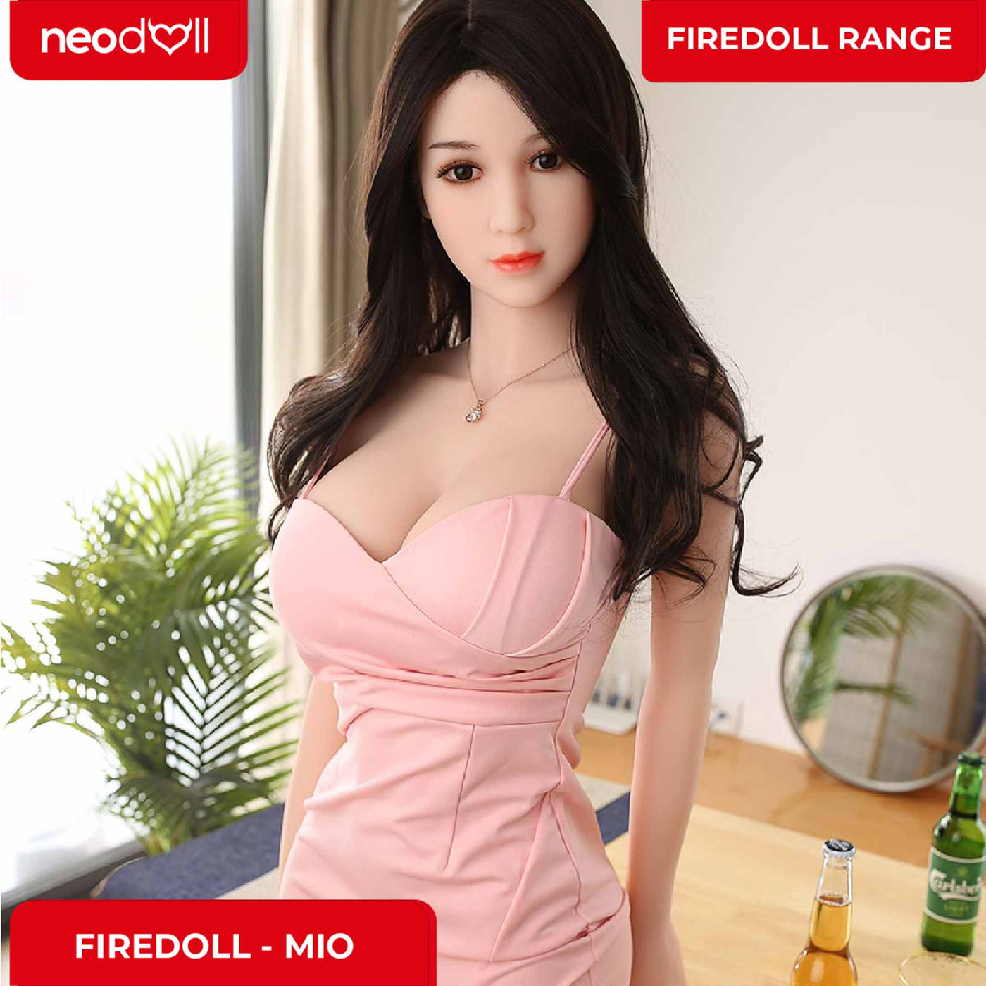 Sex Doll Mio | 166cm Height | Natural Skin | Shrug & Standing | Neodoll Firedoll