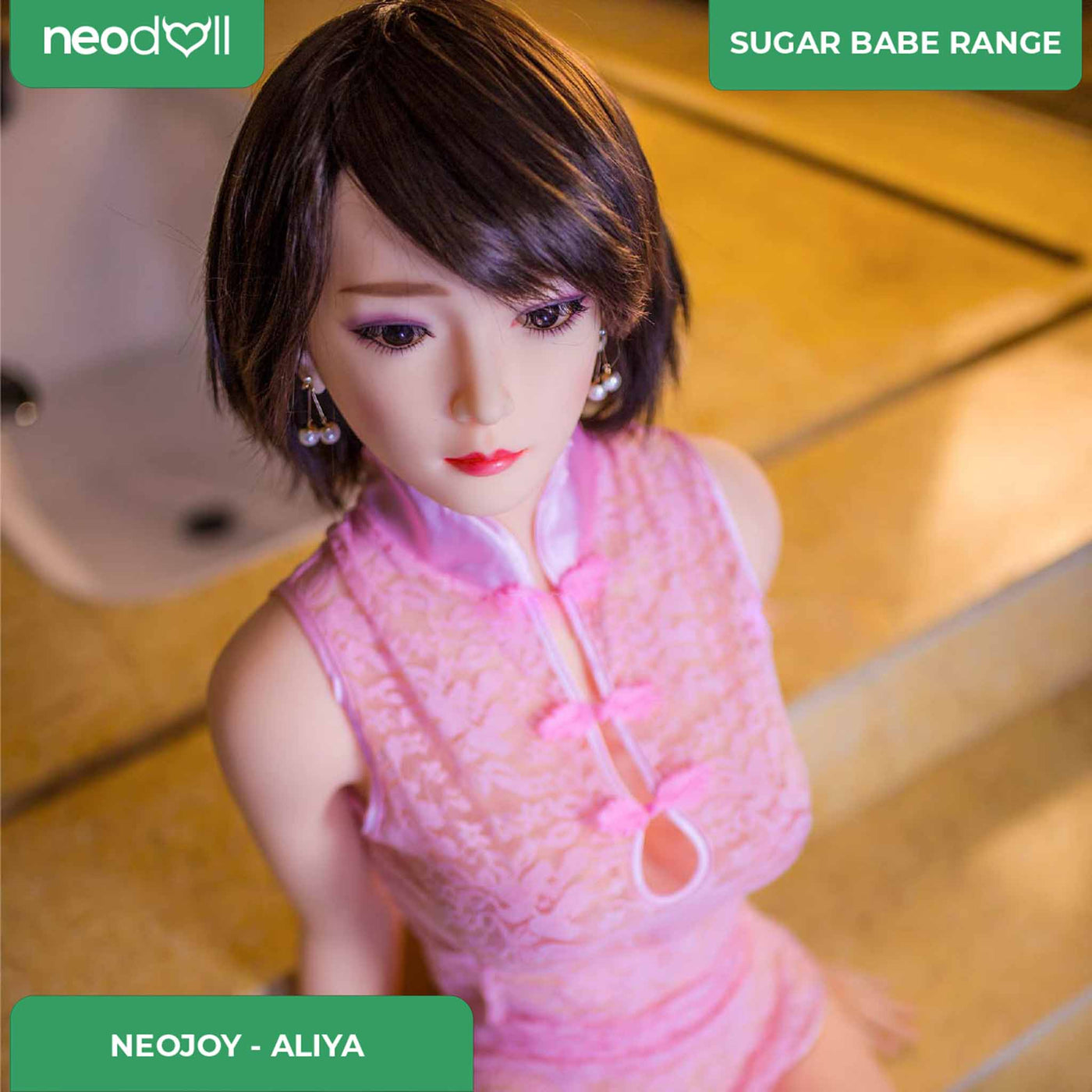 Sex Doll Aliya | 158cm Height | Natural Skin | Shrug & Standing & Uterus | Neodoll Sugar Babe