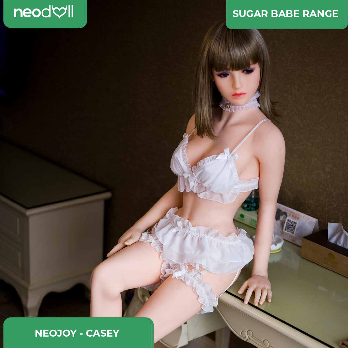 Sex Doll Casey | 158cm Height | Natural Skin | Shrug & Standing & Uterus | Neodoll Sugar Babe