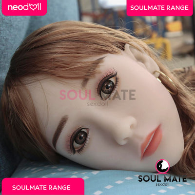 Soulmate Dolls - Lilly Head With Sex Doll Torso - White