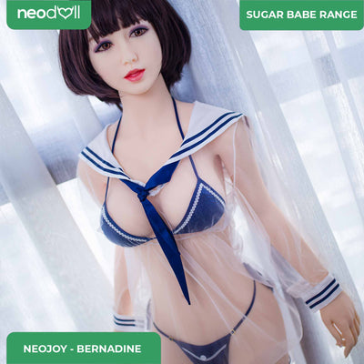 Sex Doll Bernadine | 148cm Height | Natural Skin | Shrug & Standing & Uterus & Gel Breast | Neodoll Sugar Babe