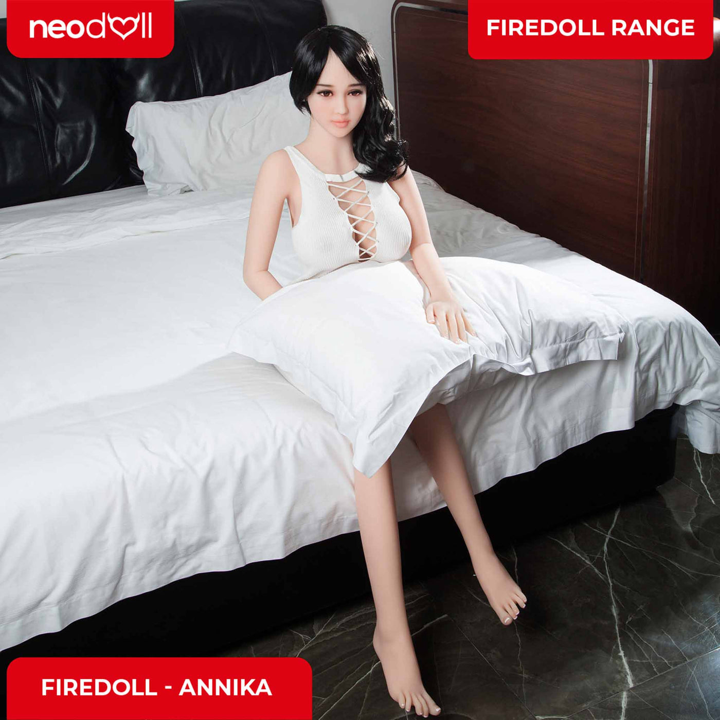 Sex Doll Annika | 156cm Height | Natural Skin | Shrug & Standing | Neodoll Firedoll