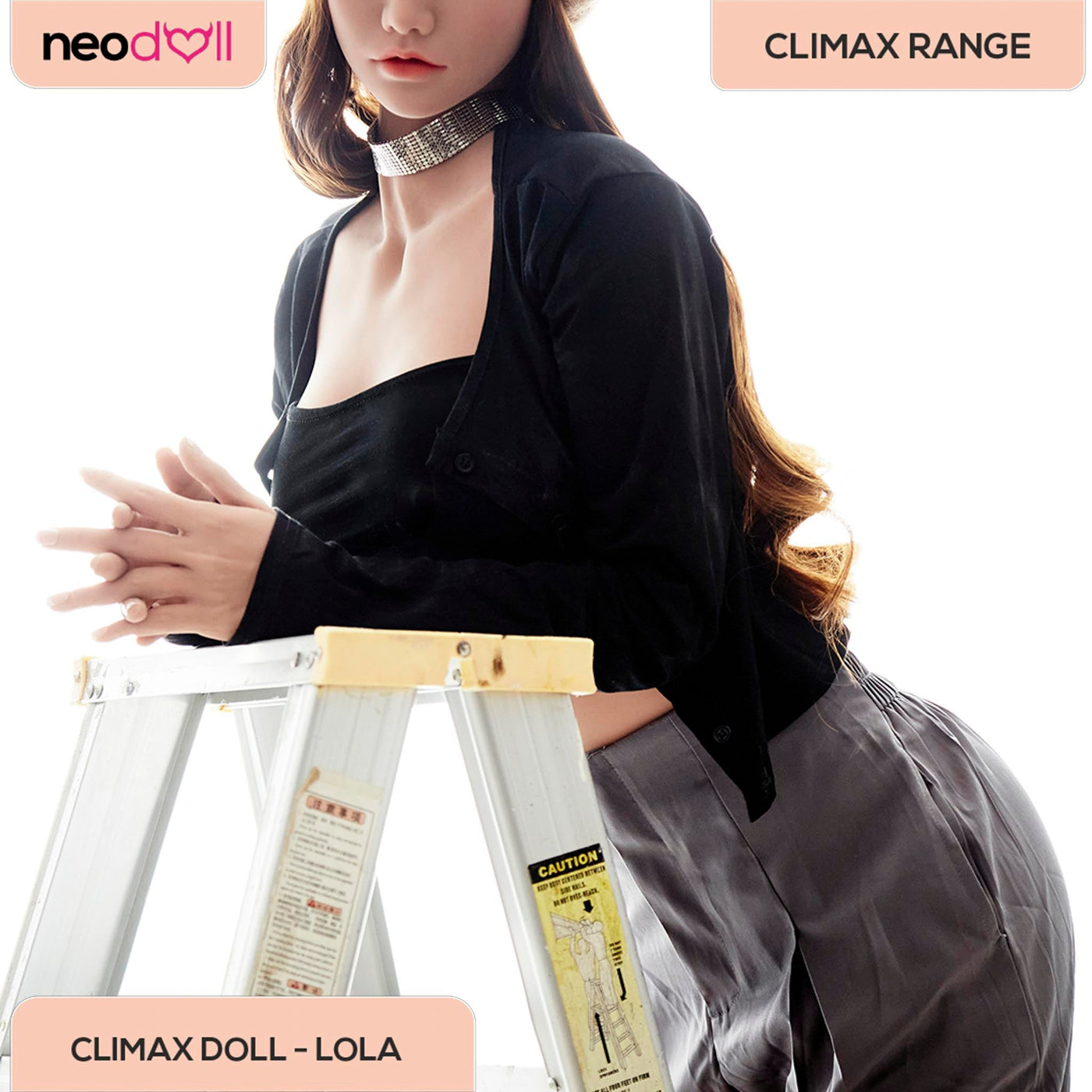Climax Doll - Lola - Realistic Sex Doll - Gel Breast - 158cm - Tan