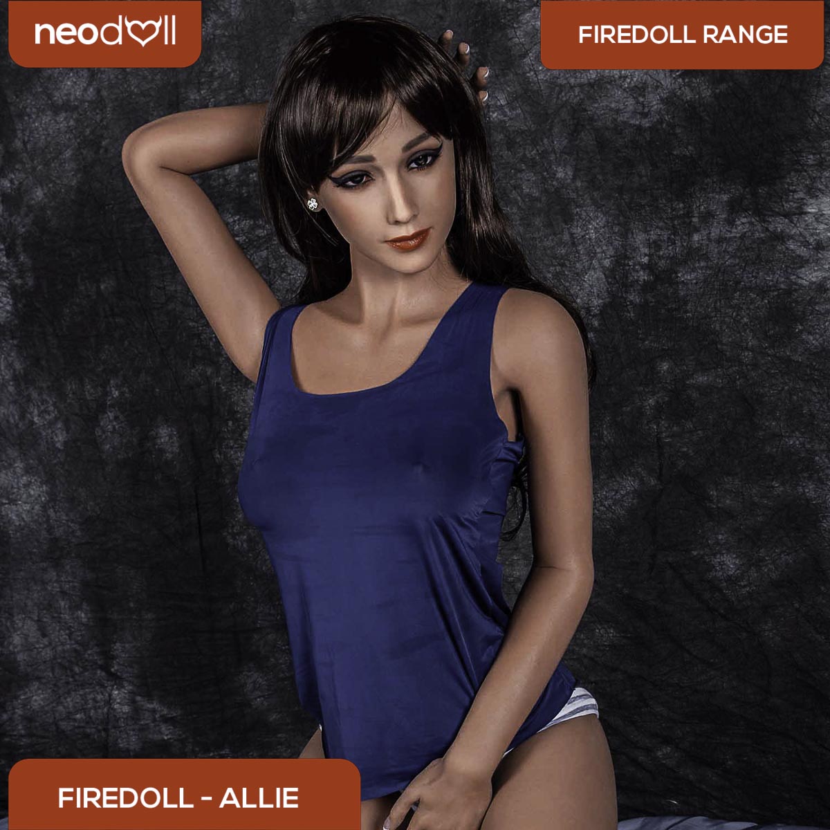 Fire Doll - Allie - Realistic Sex Doll - Gel Breast - 166cm - Articulated Hand - Light Tan