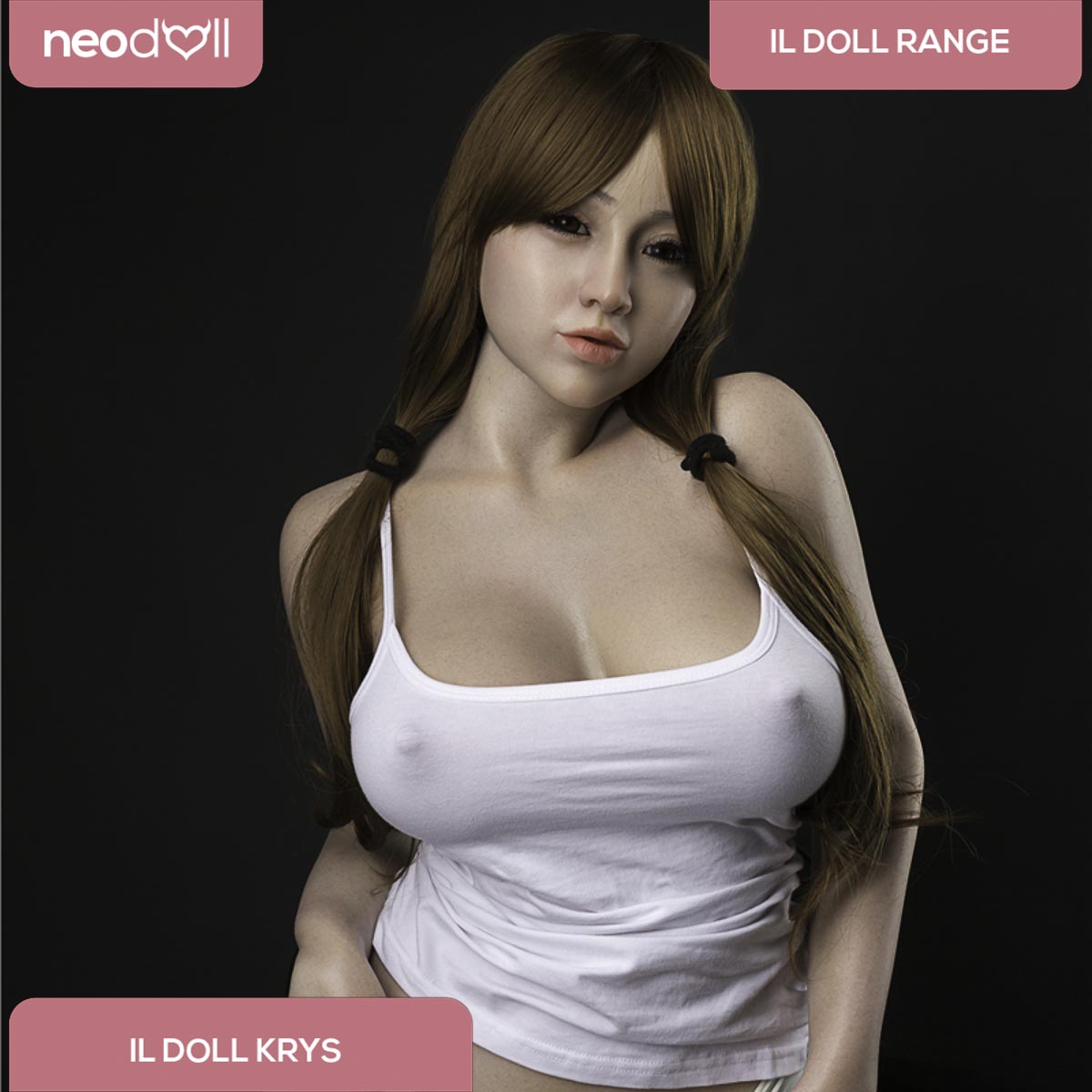 Silicone TPE Hybrid Sex Doll Krys | 151cm Height | Natural Skin | Shrug & Standing | IL Doll