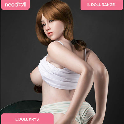Silicone TPE Hybrid Sex Doll Krys | 151cm Height | Natural Skin | Shrug & Standing | IL Doll