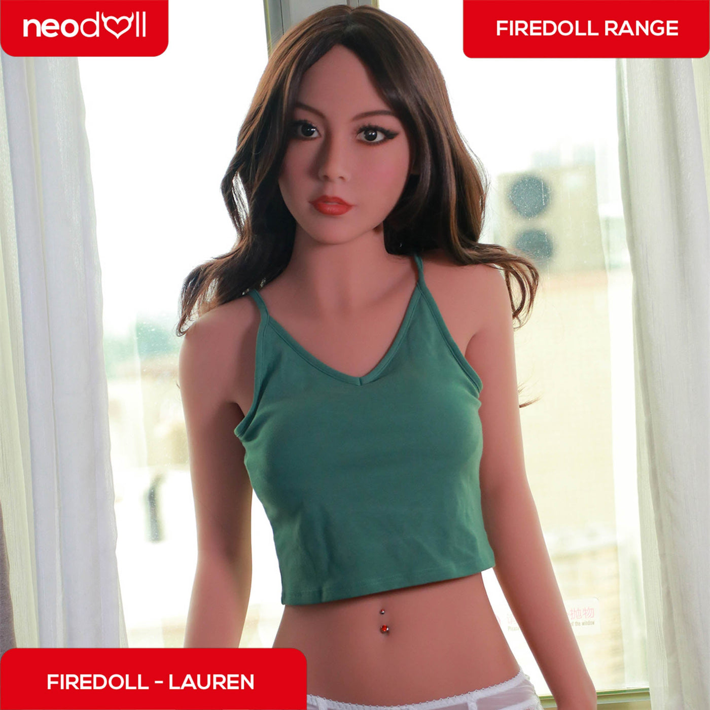 Fire Doll - Lauren - Realistic Sex Doll - 165cm - Light Tan