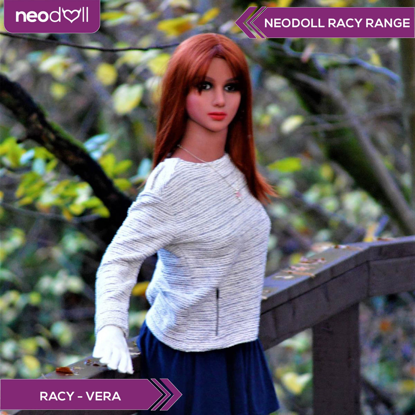 Sex Doll Vera | 155cm Height | Brown Skin | Shrug & Standing | Neodoll Racy