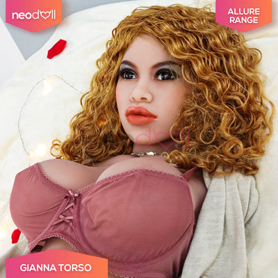 Allure Sex Doll Torso - Gianna Head & Torso - Tan