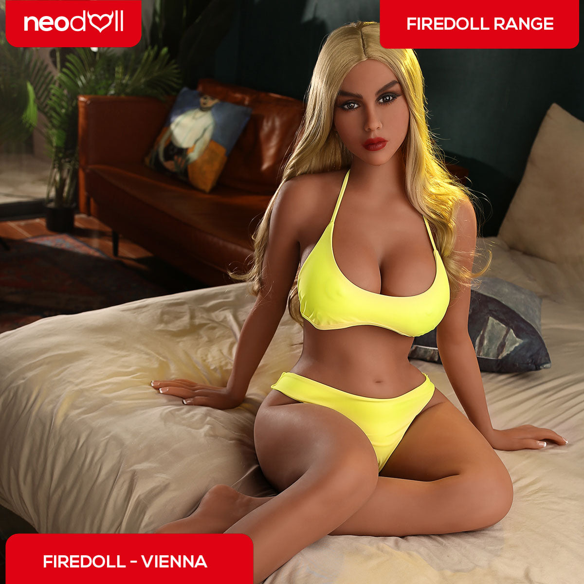 Fire Doll - Vienna - Realistic Sex Doll - 155cm - Light Tan