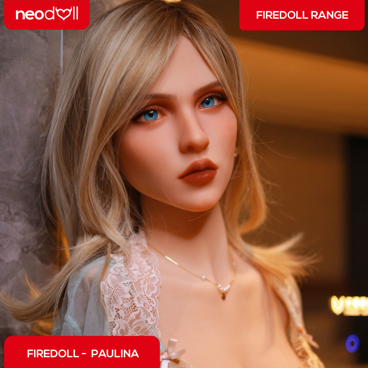 Firedoll Torso - Paulina - Realistic Sex Doll Torso - Light tan