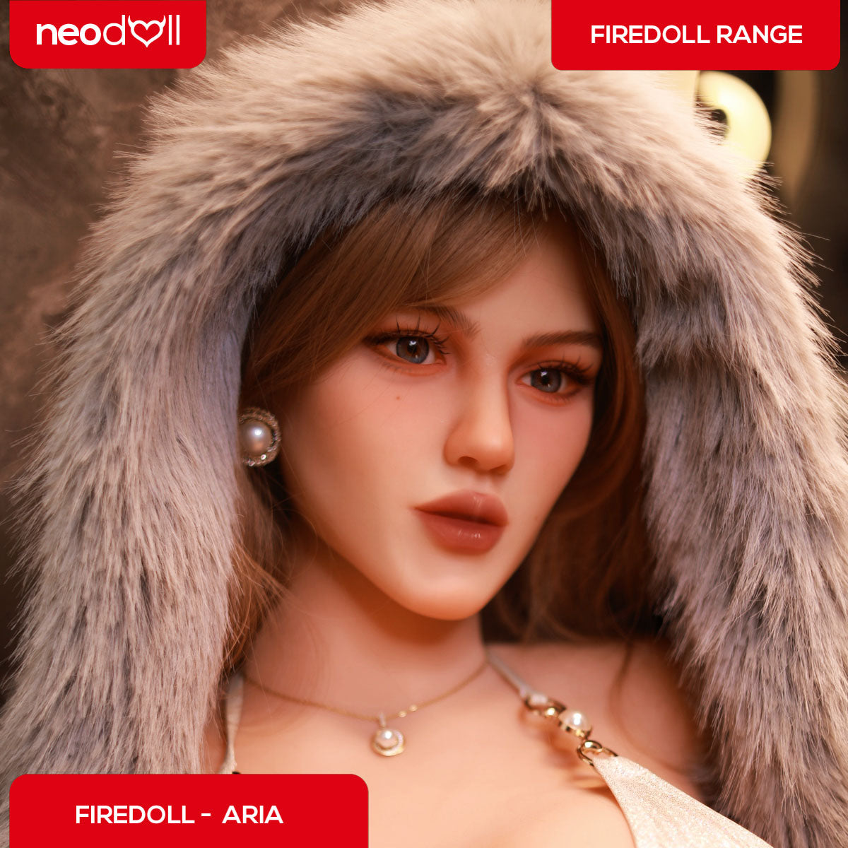 Firedoll Torso - Aria - Realistic Sex Doll Torso - Light tan