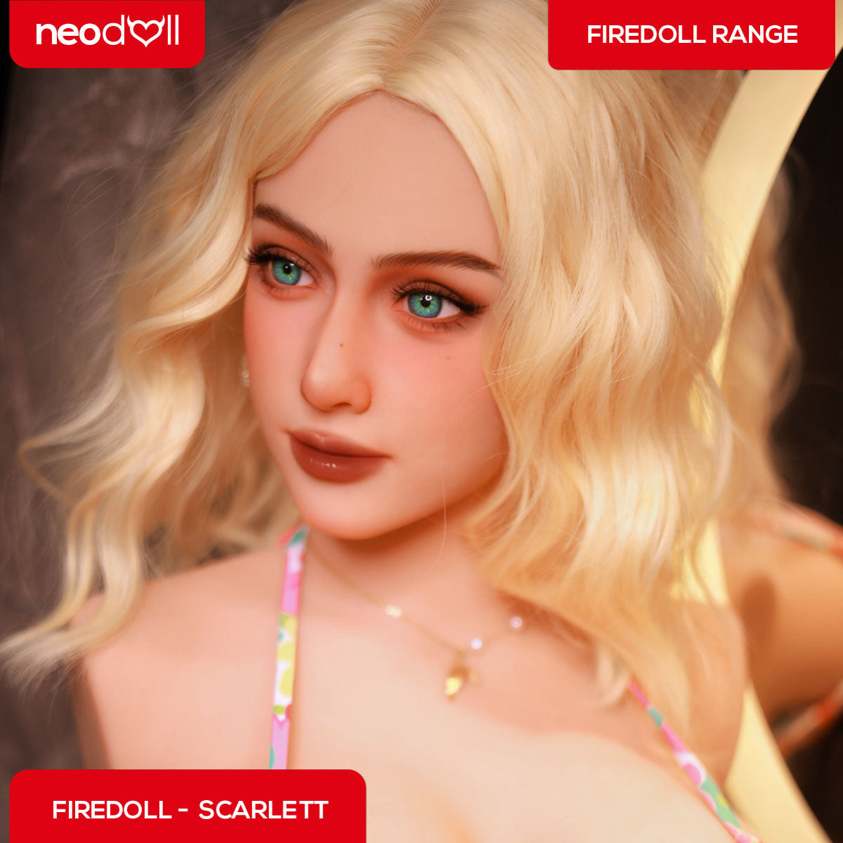 Firedoll Torso - Scarlett - Realistic Sex Doll Torso - Light tan