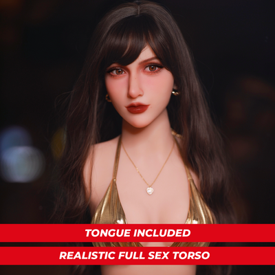 Firedoll Torso B7 - Luna - Realistic Sex Doll Torso - Light tan