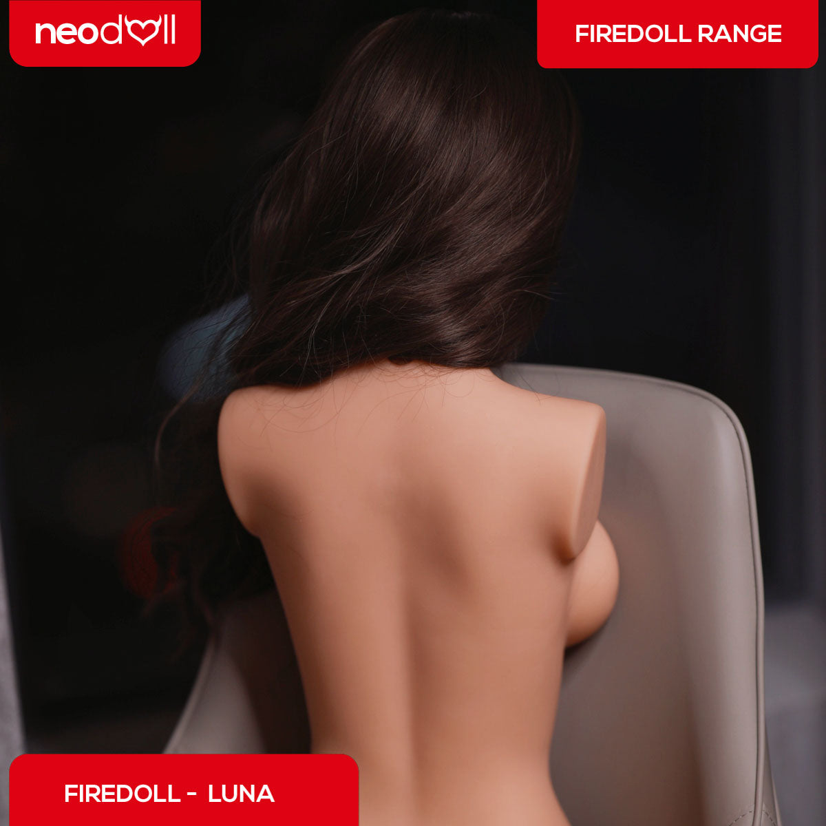 Firedoll Torso - Luna - Realistic Sex Doll Torso - Light tan