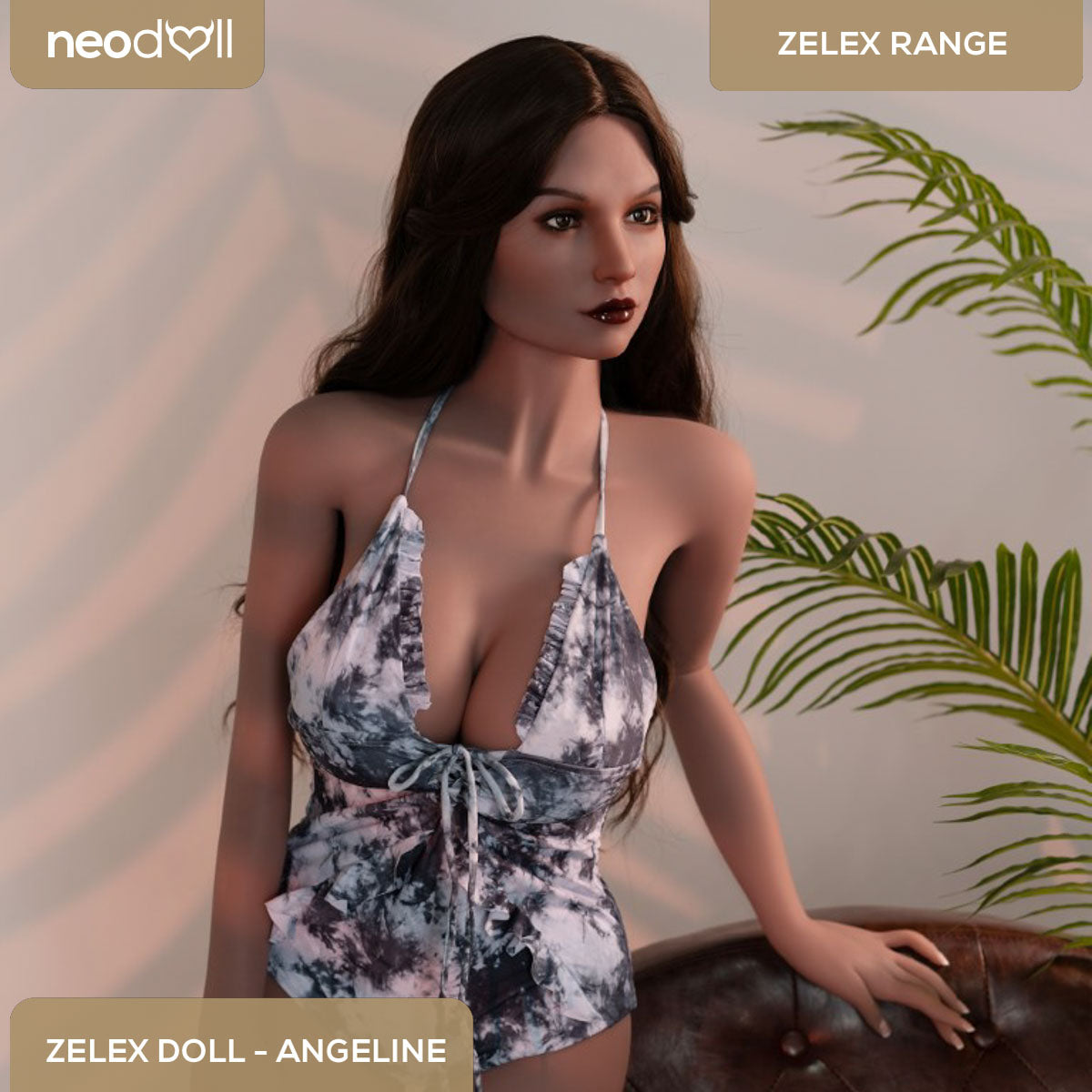 Zelex Doll - Angeline - Realistic Sex Doll -163cm - Tan