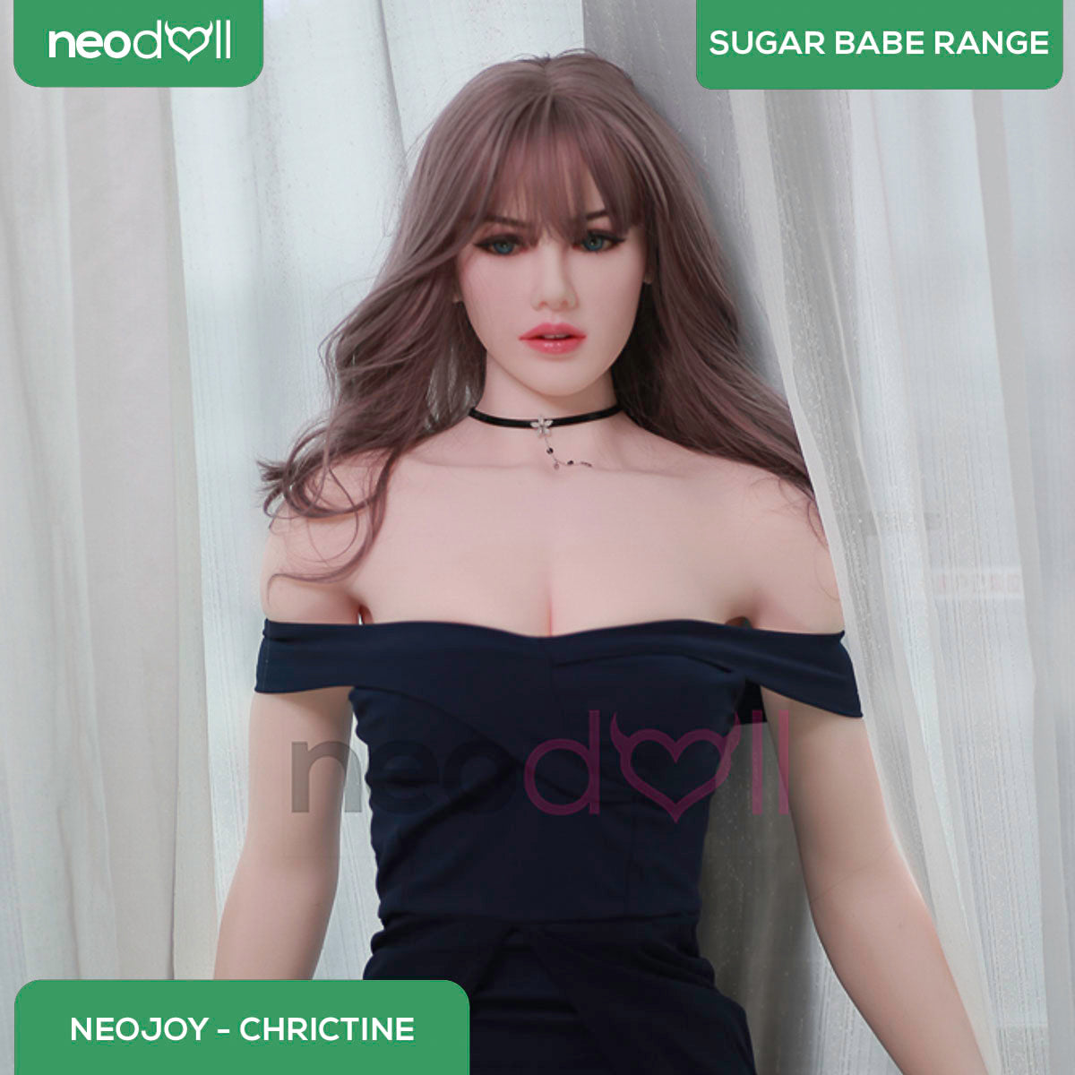 Sex Doll Chrictine | 175cm Height | Natural Skin | Shrug & Standing & Uterus & Gel Breast | Neodoll Sugar Babe
