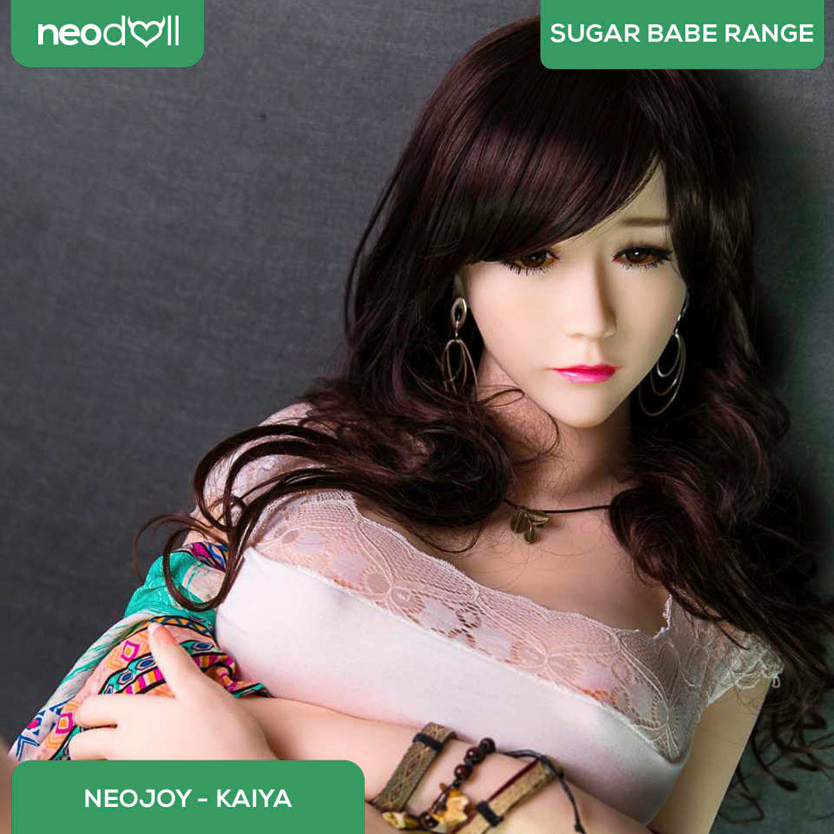 Sex Doll Kaiya | 165cm Height | Natural Skin | Shrug & Standing & Gel Breast | Neodoll Sugar Babe