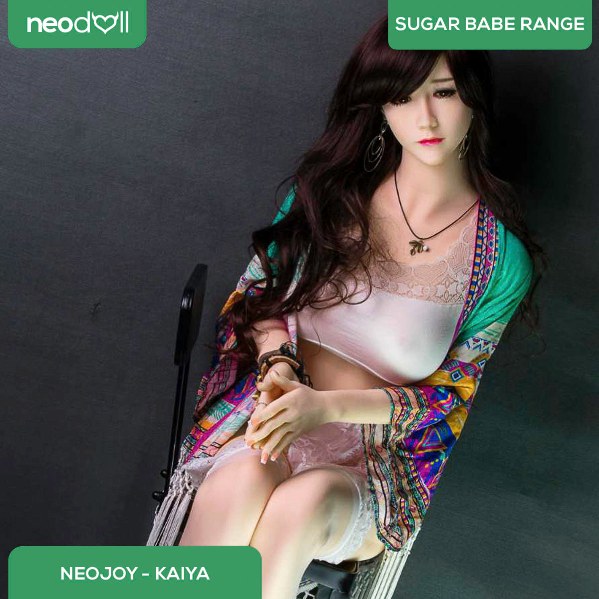 Sex Doll Kaiya | 165cm Height | Natural Skin | Shrug & Standing & Gel Breast | Neodoll Sugar Babe