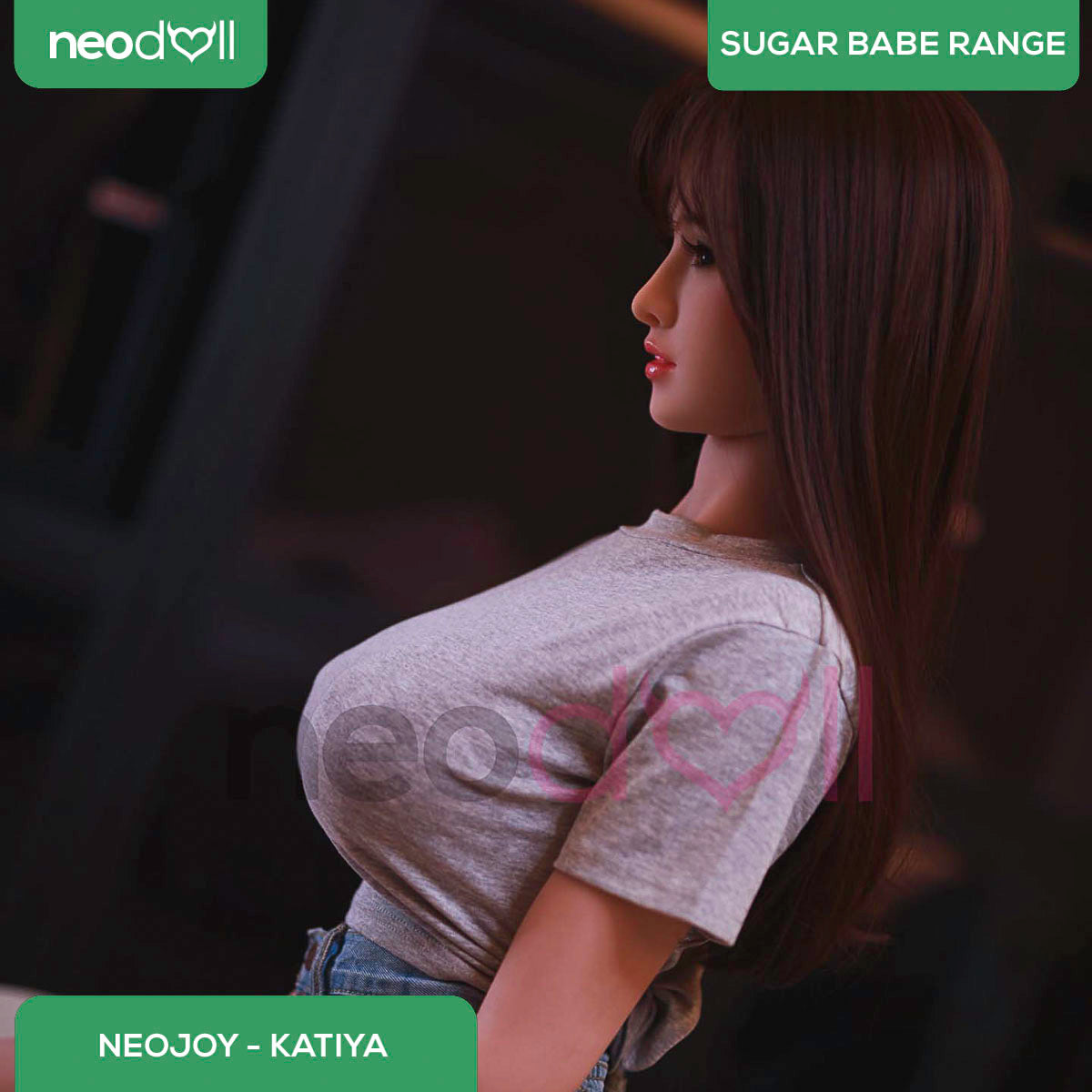 Sex Doll Katiya | 157cm Height | Natural Skin | Shrug & Standing & Uterus & Gel Breast | Neodoll Sugar Babe